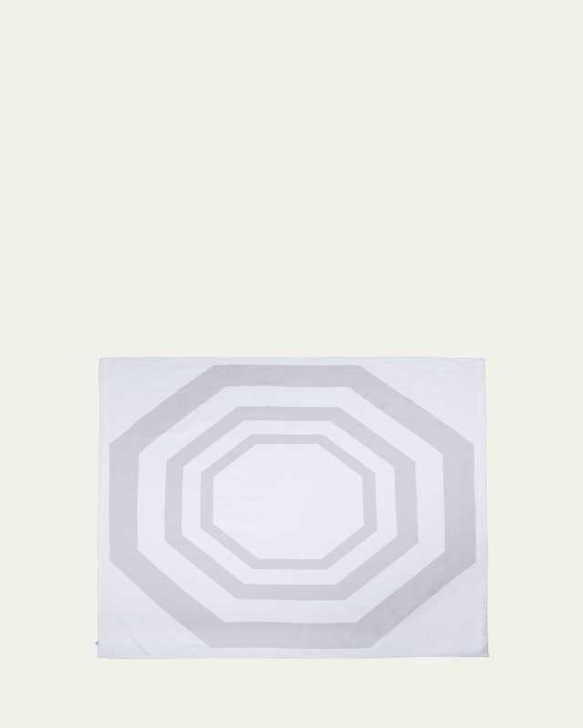 Essential Grey Tablecloth, 71" Square